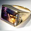 The ring. Gold, ametrine, diamonds. $3200